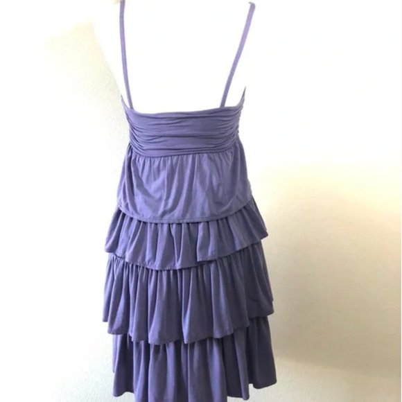 J. Crew Lavender Tiered Sundress (S) - Picture 2 of 2